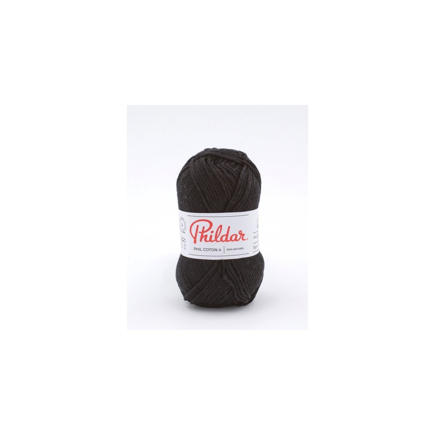 Haakgaren Phildar Phil Coton 4 noir