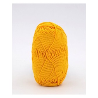 Haakgaren Phildar Phil Coton 4 jaune d'or