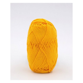 Haakgaren Phildar Phil Coton 4 jaune d'or