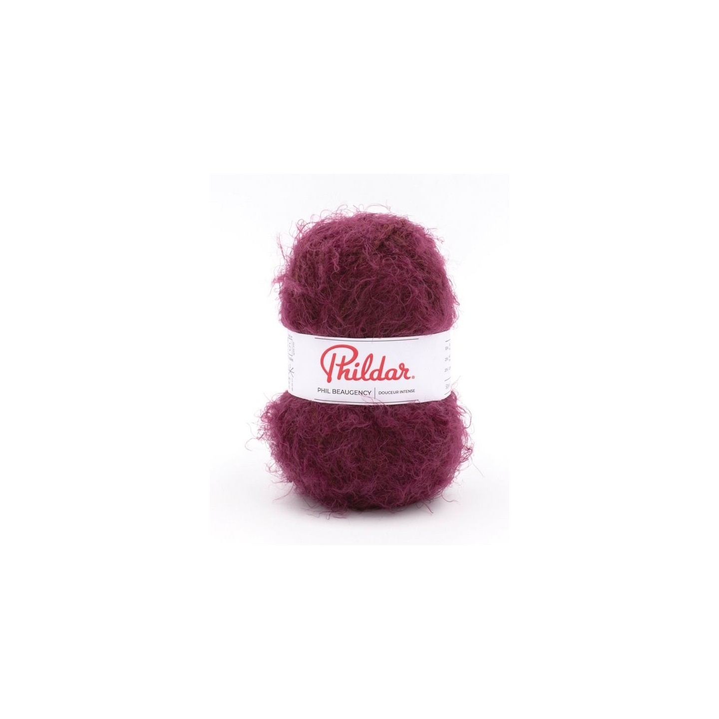 Knitting yarn Phildar Phil Beaugency Grenat