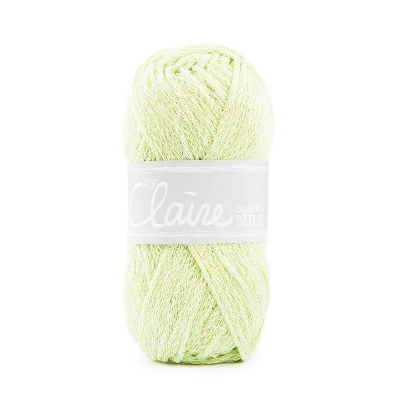 ByClaire nr 3 Sparkle lichtgroen 2158