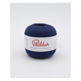 Crochet yarn Phildar Phil Perle 5 Naval