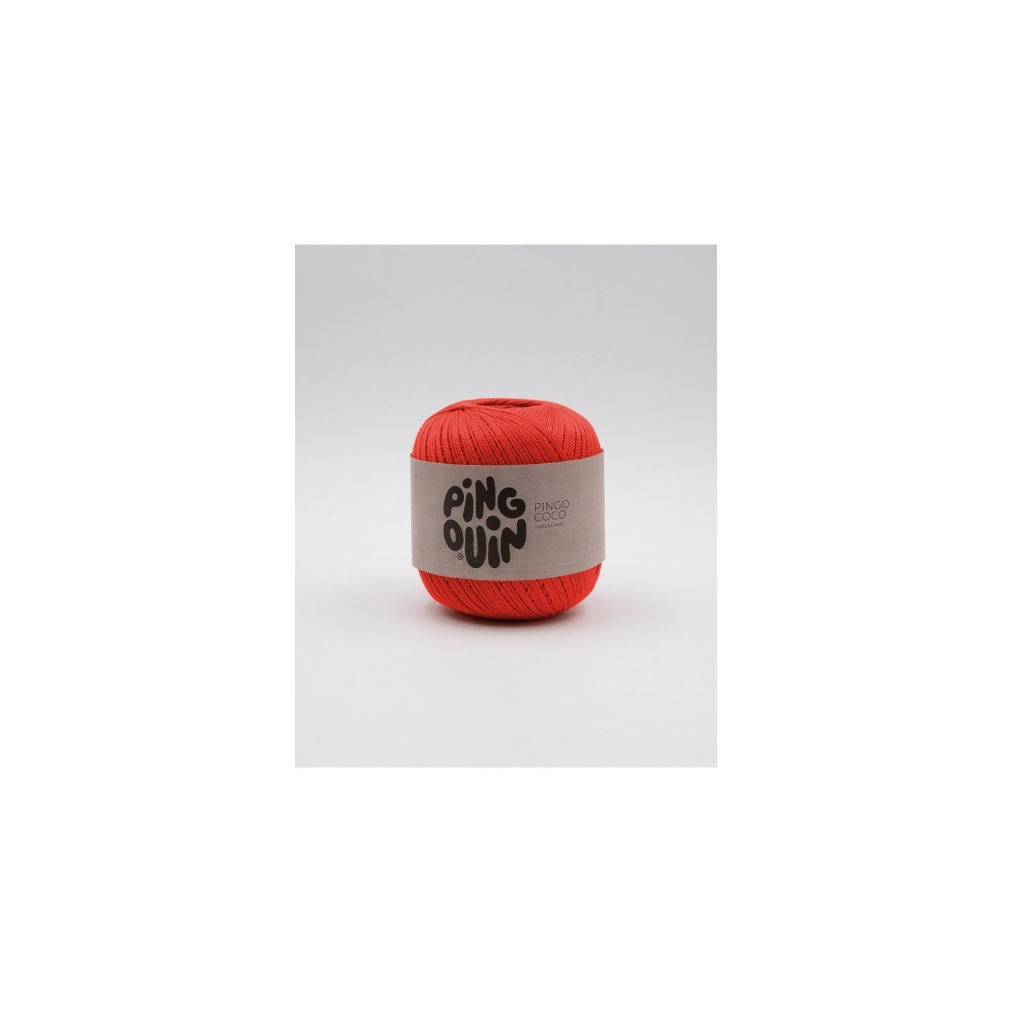 Fil au crochet Pingo Coco Rouge Orangé