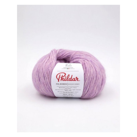 Laine Phildar Phil Bonbon Mauve