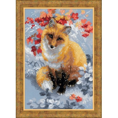 Embroidery kit Fox