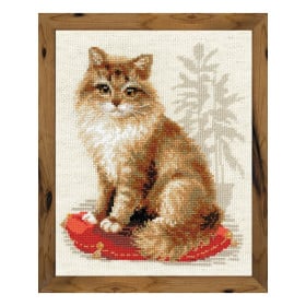 Borduurpakket Kat Borduurpakket Kat