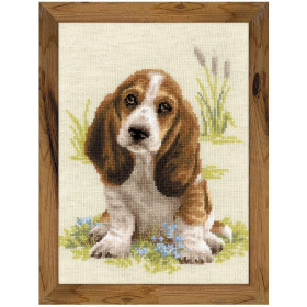 Riolis Stickset Basset Hound Welpe