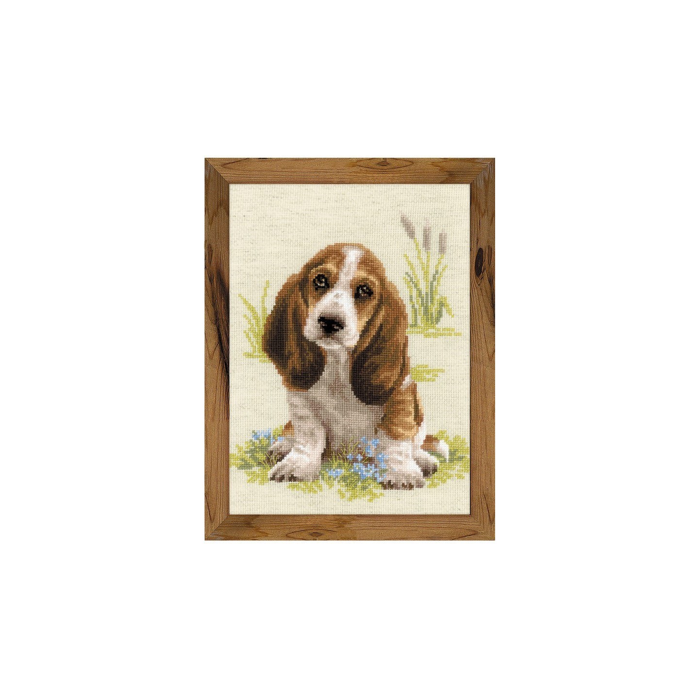 Riolis Stickset Basset Hound Welpe