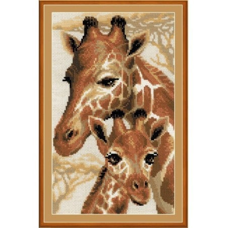 Borduurpakket Giraffen