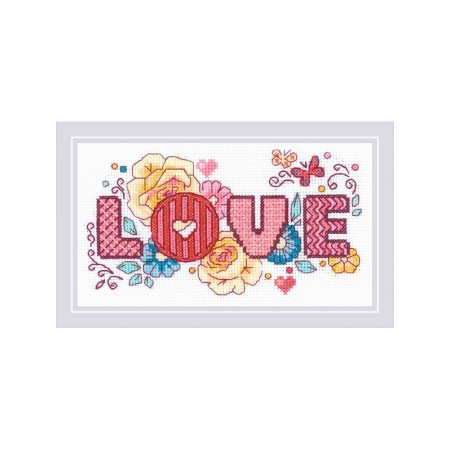 Riolis Embroidery kit Love