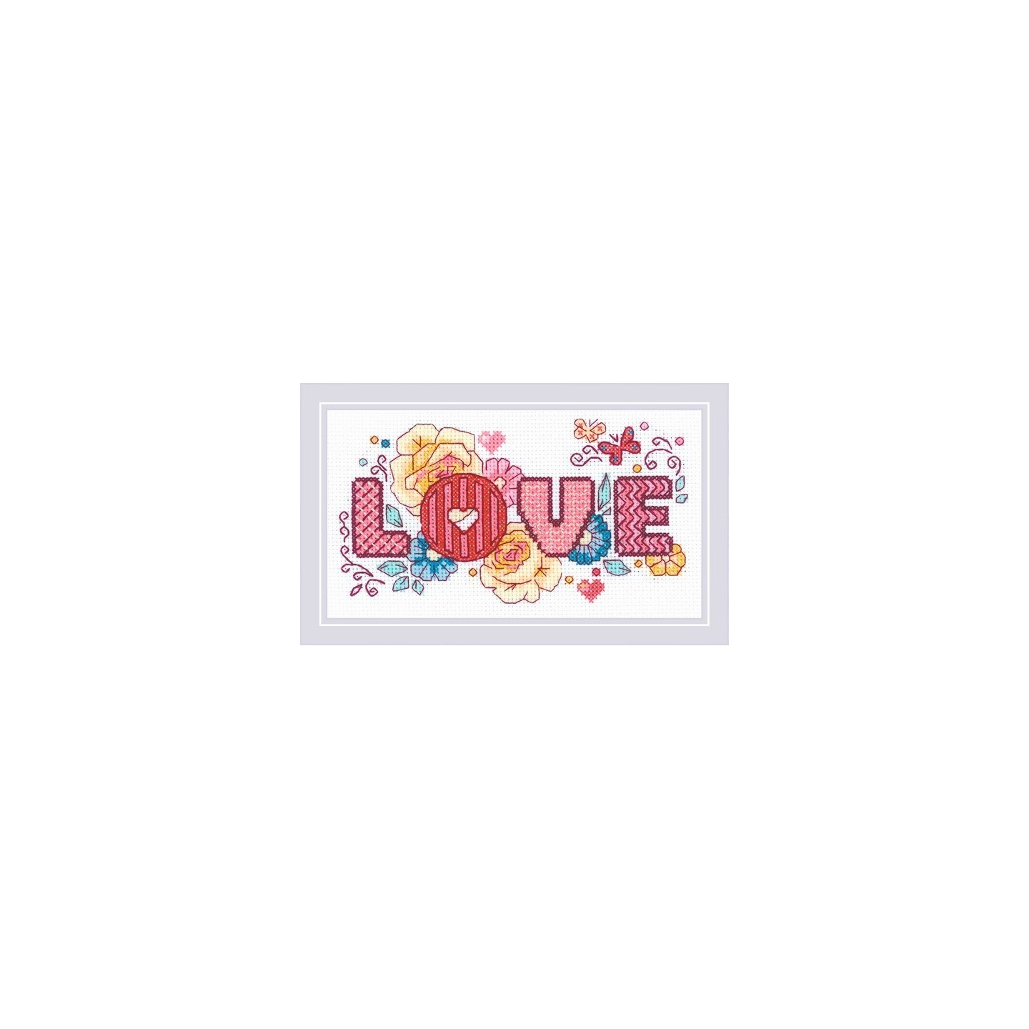 Riolis Stickset Liebe