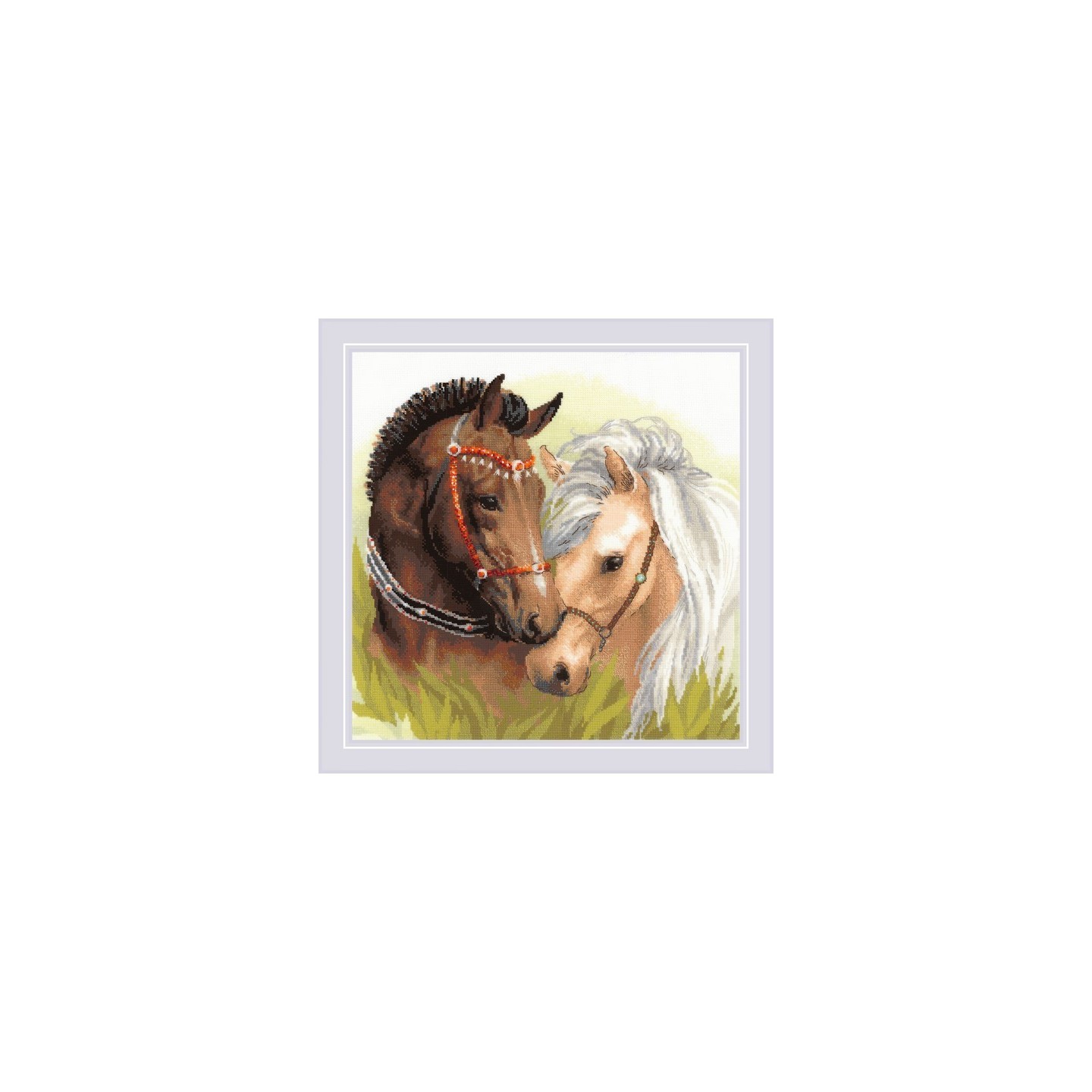 Riolis Embroidery kit Pair of Horses