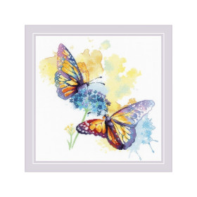 Embroidery kit Colorful Flight Embroidery kit Colorful Flight