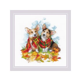 Borduurpakket Klaar voor de herfst Borduurpakket Klaar voor de herfst