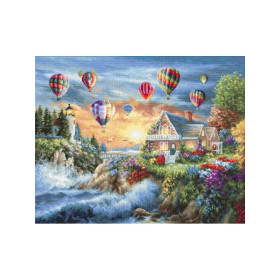 Stickset Ballons über Sunset Cove Stickset Ballons über Sunset Cove