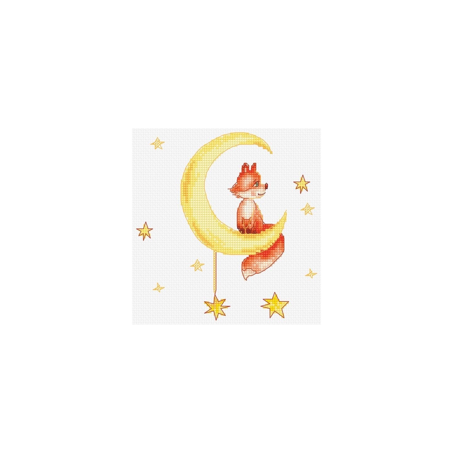 Luca-S Embroidery kit Fox 4