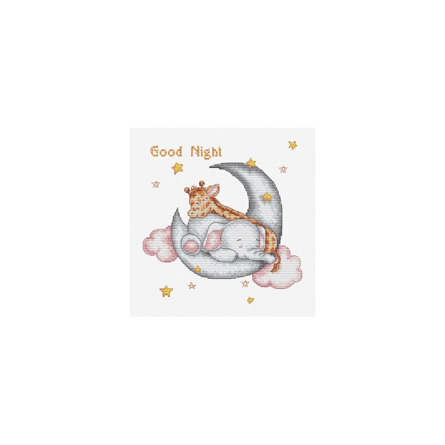 Luca-S Kit de broderie Bonne nuit