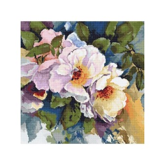 Luca-S Stickset Rosen-Aquarell