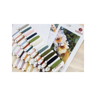 Luca-S Stickset Rosen-Aquarell