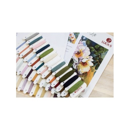 Borduurpakket Rozen aquarelle