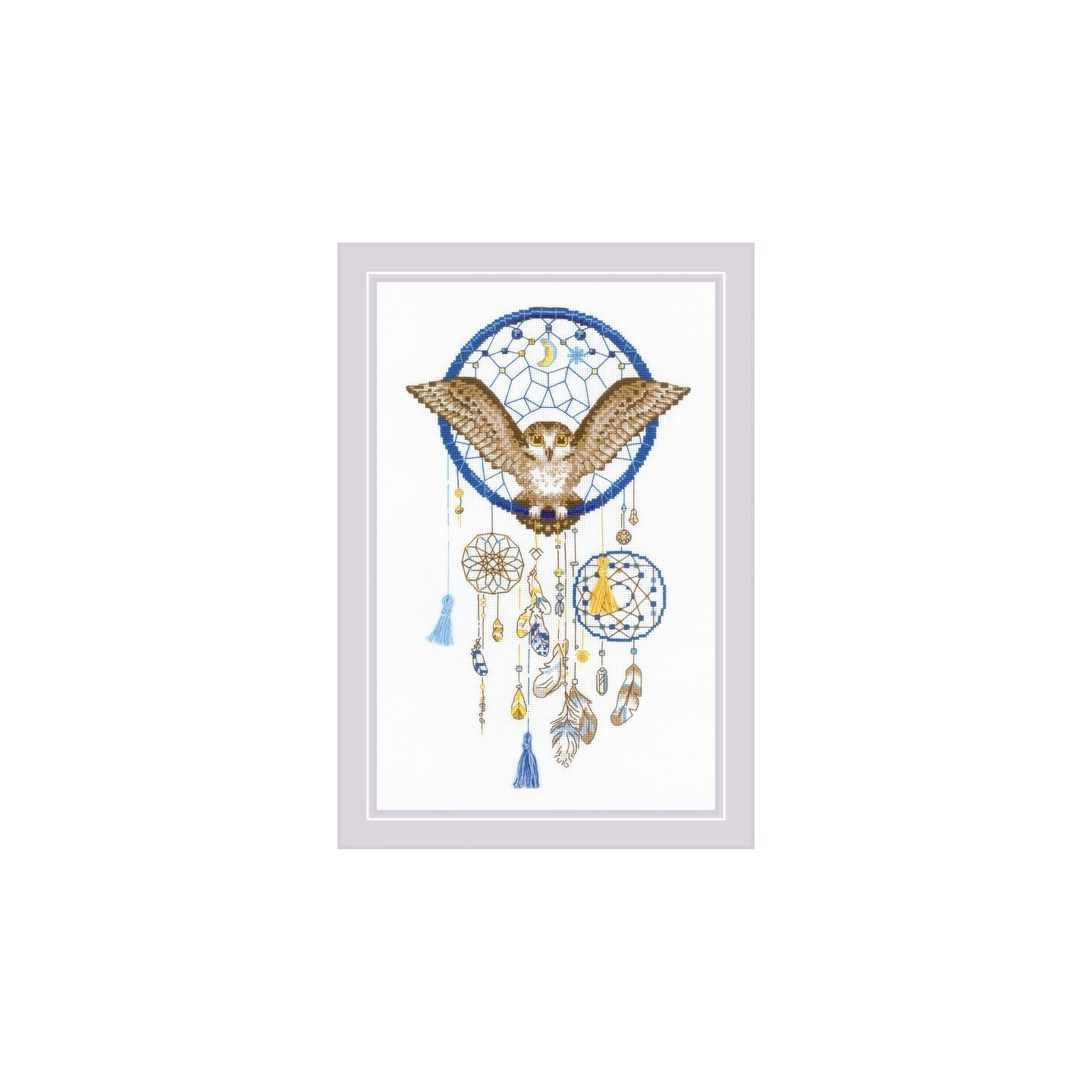 Riolis Embroidery kit Owl Dreams