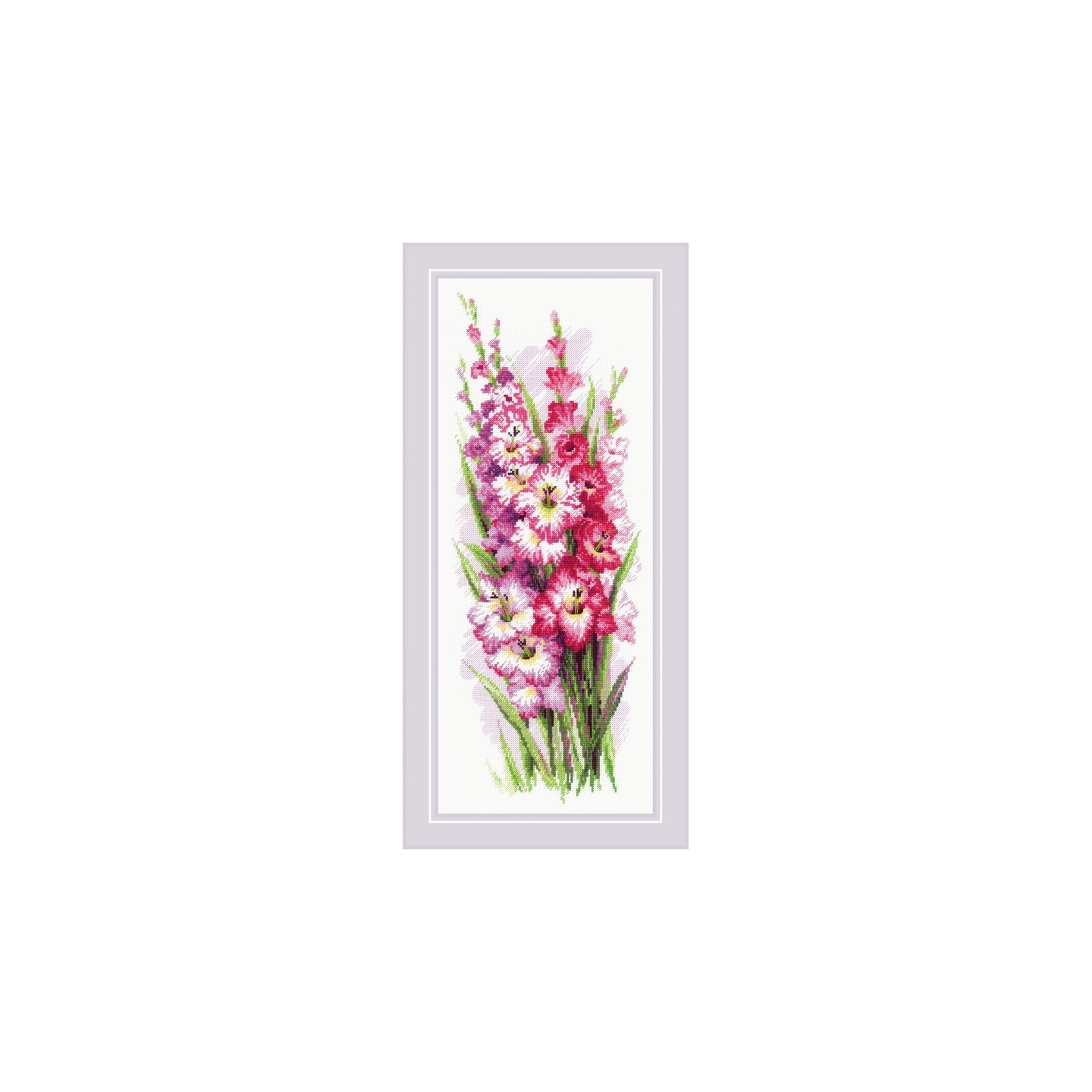 Riolis Embroidery kit Charming Gladioli
