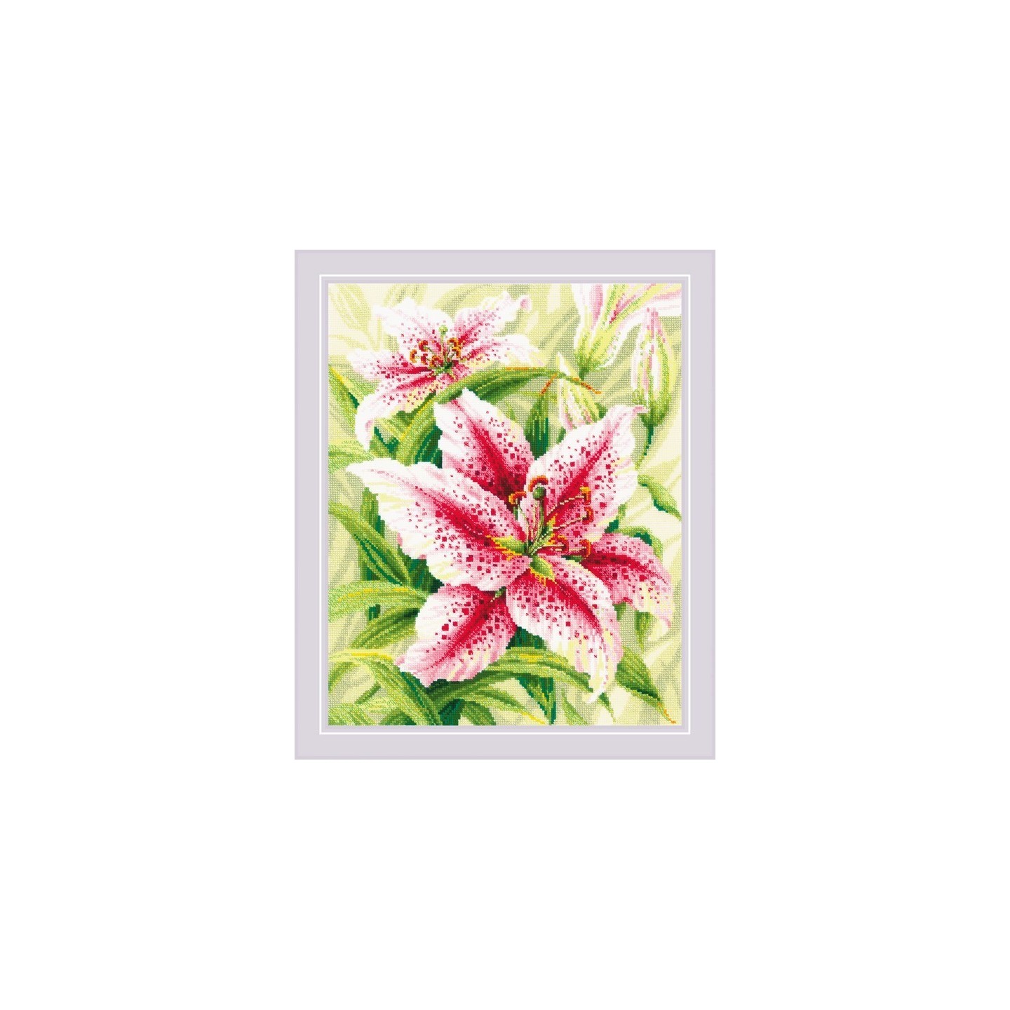 Riolis Embroidery kit Lilies