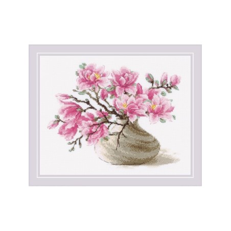 Stickset Südliche Magnolie