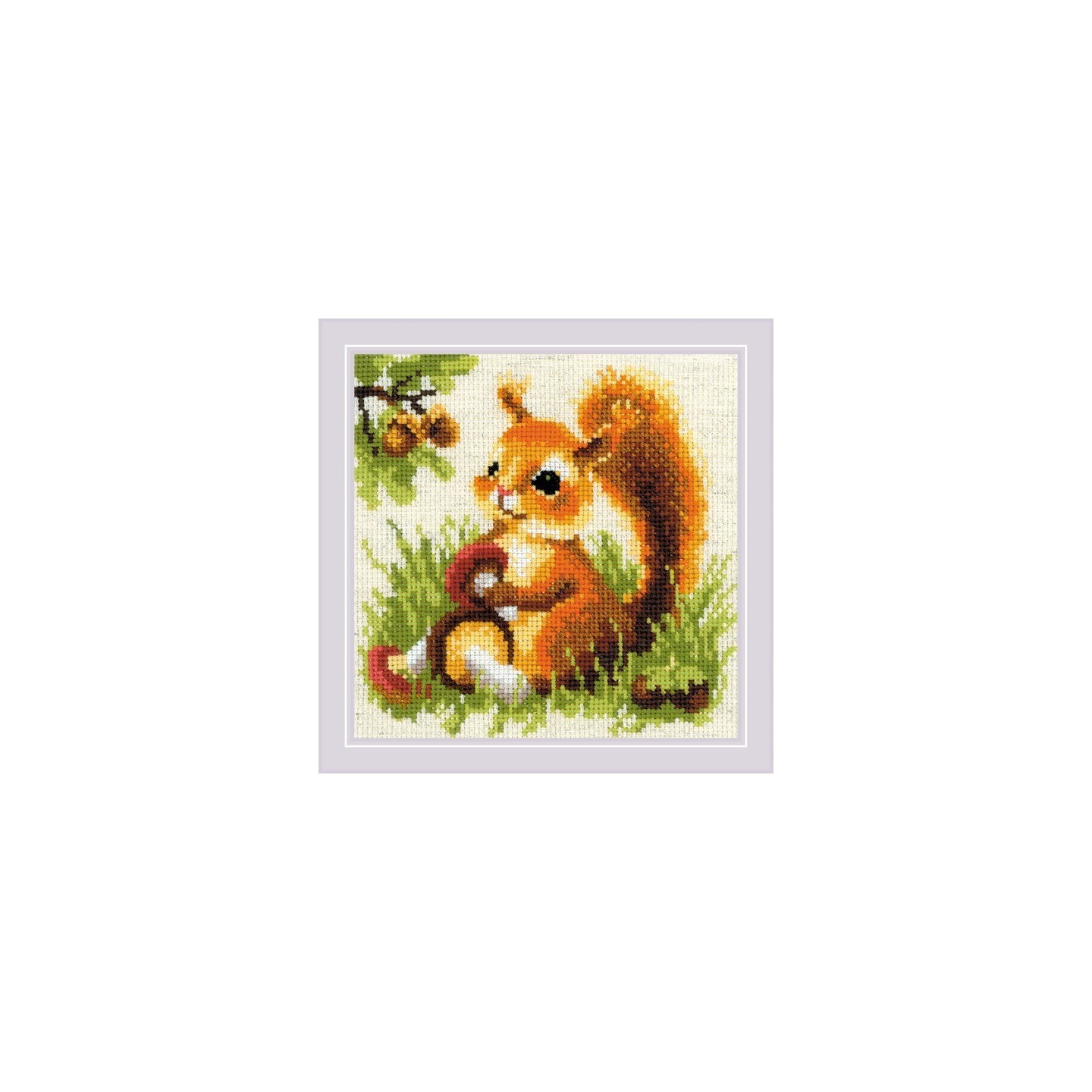 Riolis Embroidery kit Squirrel