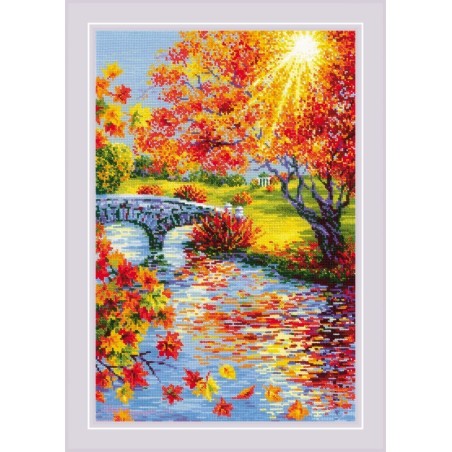 Stickset Sonniger Herbst