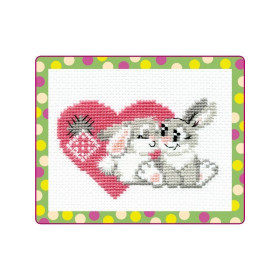 Kit de broderie Tu es mon chéri