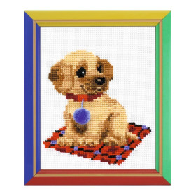 Embroidery kit Puppy Embroidery kit Puppy