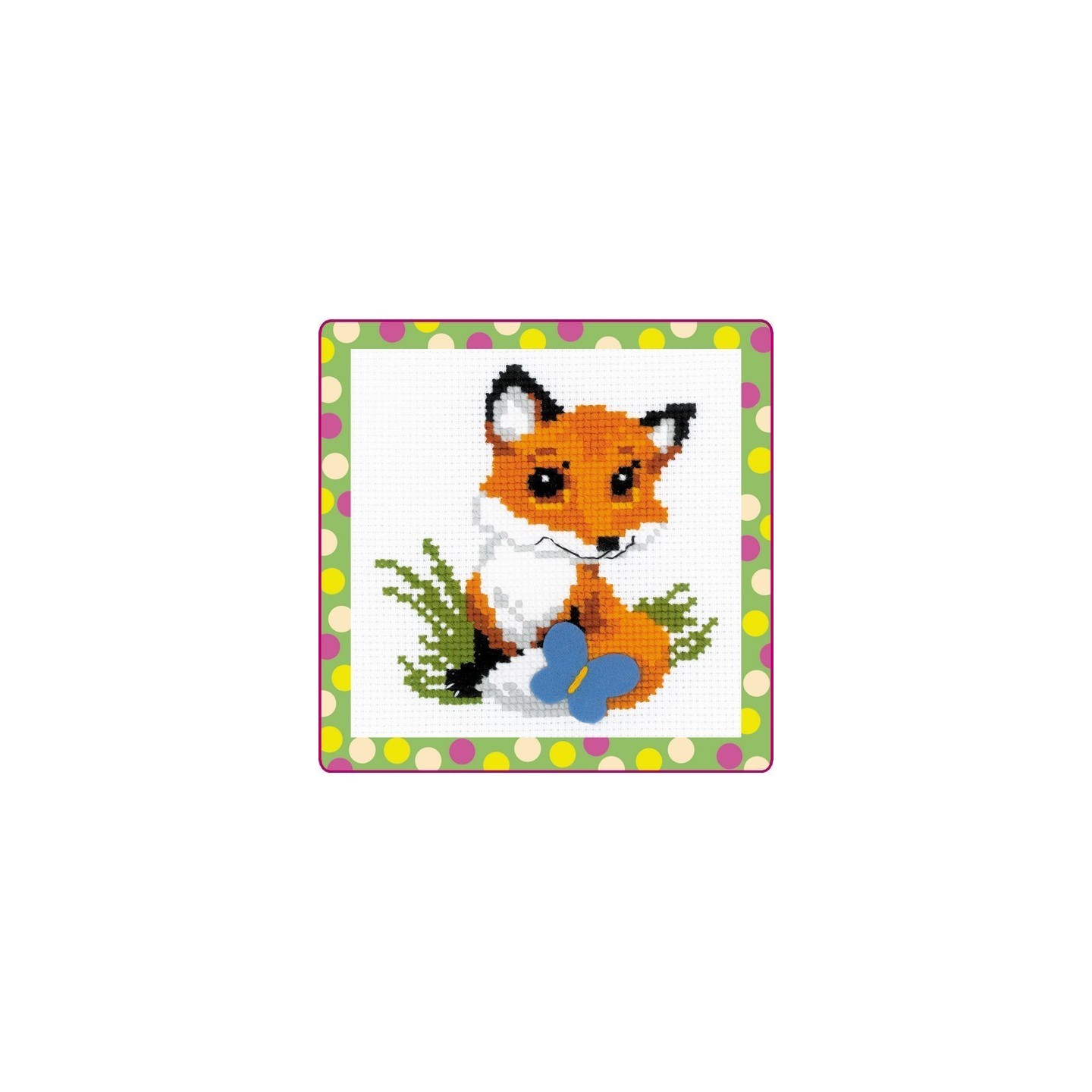 Riolis Stickset Kleiner Fuchs
