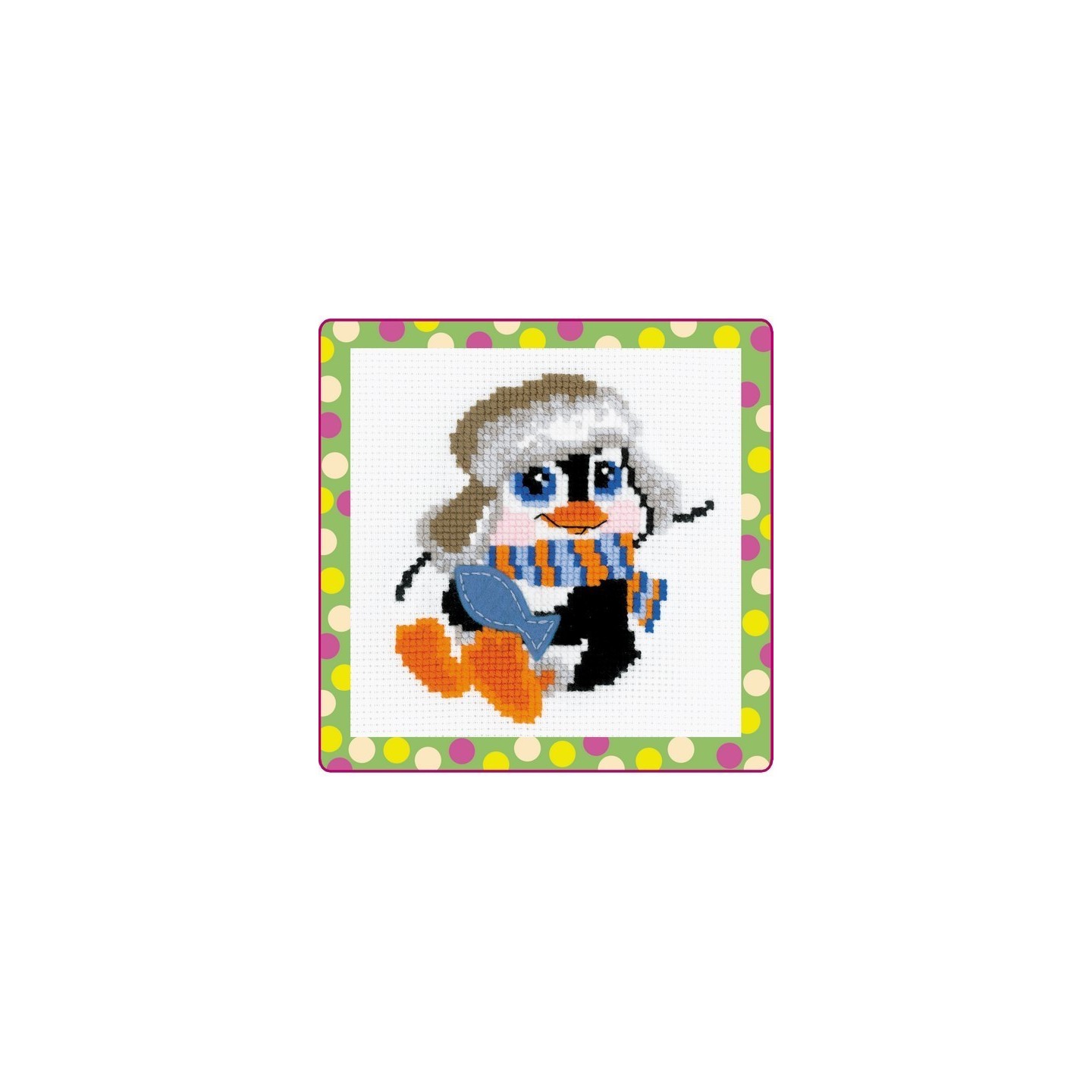 Riolis Kit de broderie manchot