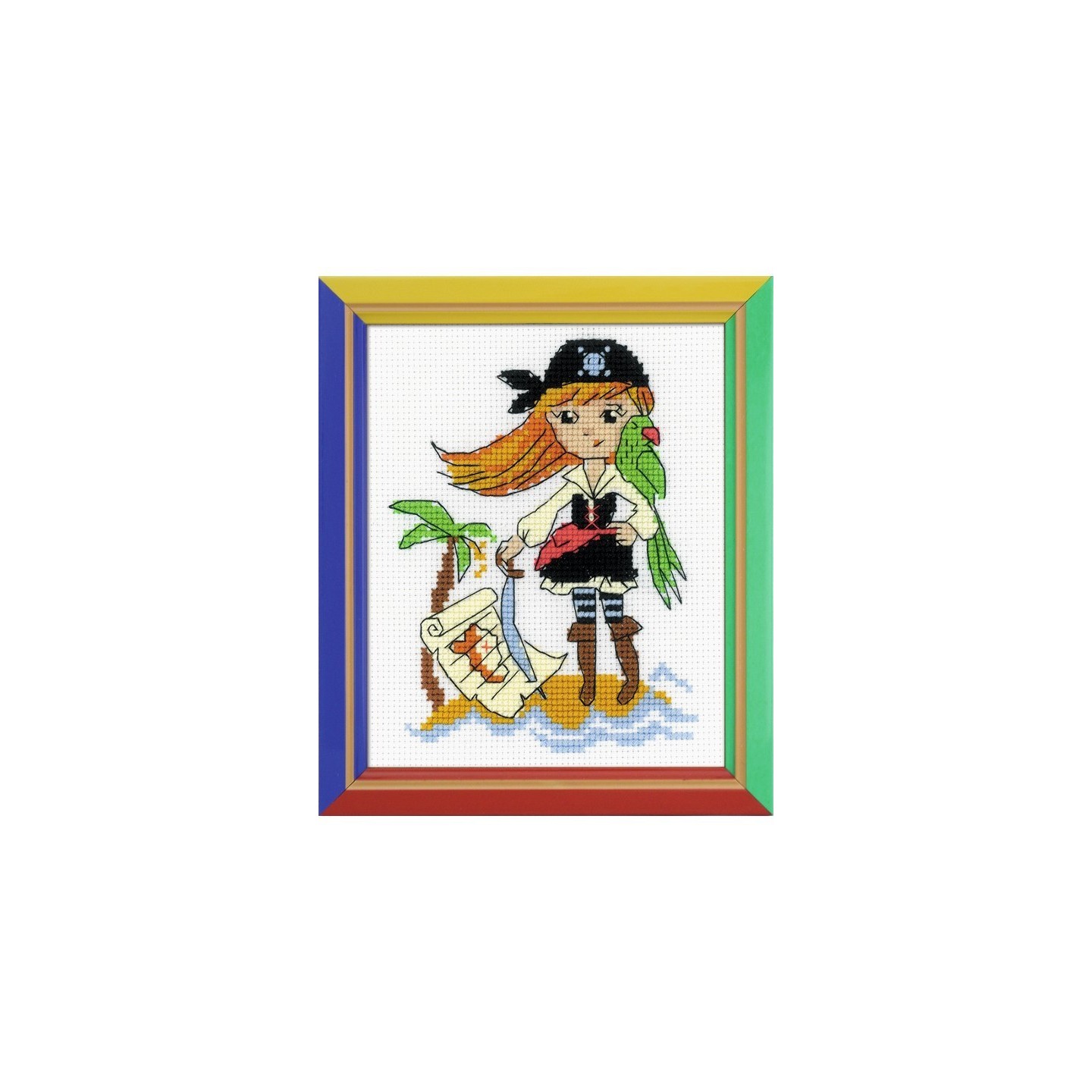 Riolis Embroidery kit Treasure Island