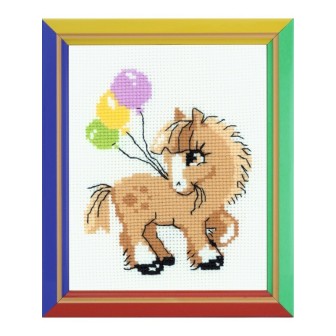 Riolis Kit de broderie Poney Copain