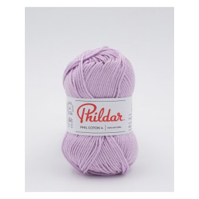 Fil crochet Phildar  Phil Coton 4 lilas