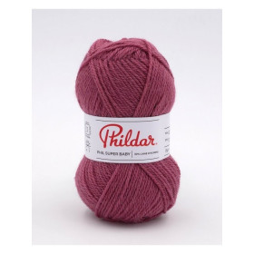 Strickwolle Phildar Phil Super Baby Lie de vin