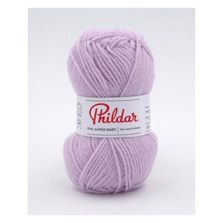 Strickwolle Phildar Phil Super Baby Parme