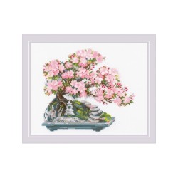 Riolis Embroidery kit Flowering Bonsai