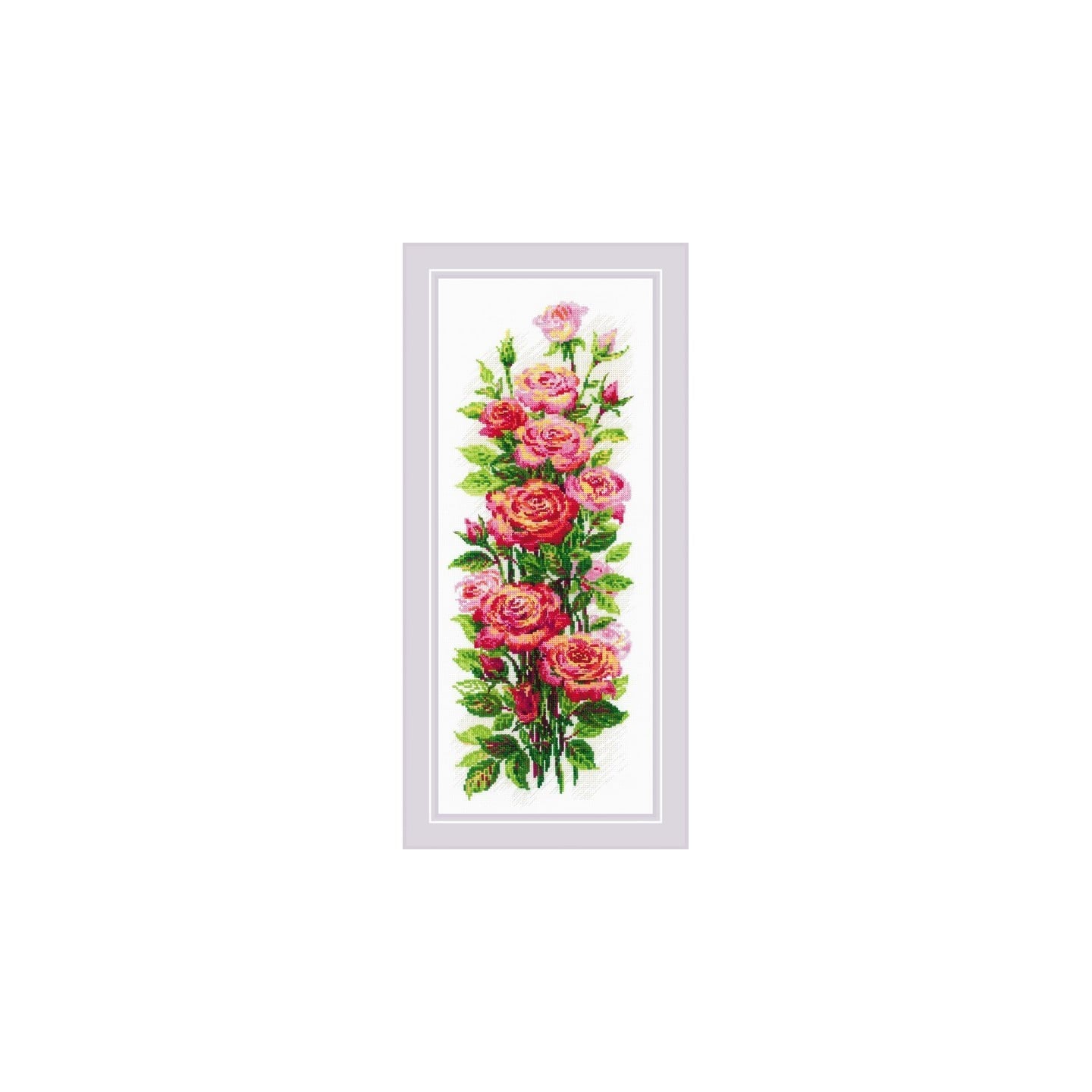 Riolis Stickset Blühende Rosen