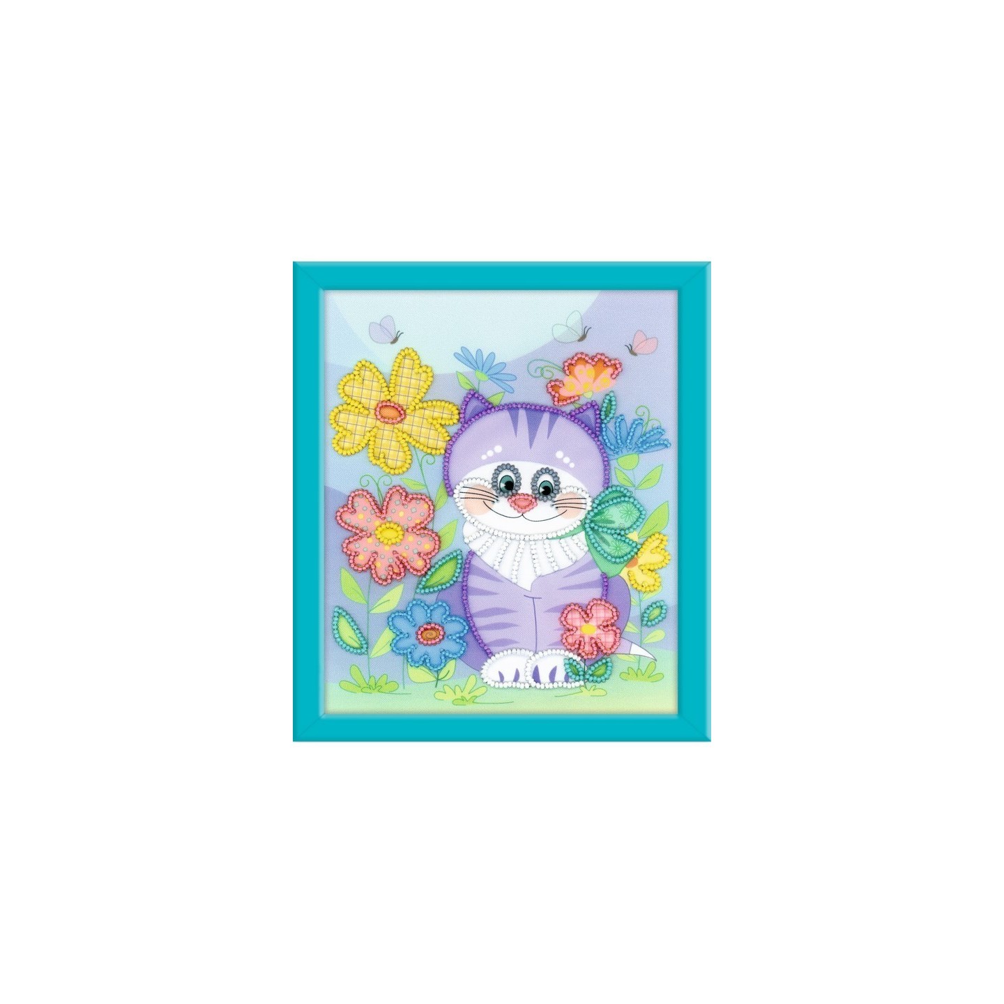  Embroidery kit Kitten 2