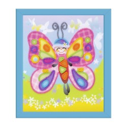 Riolis Kit de broderie Papillon de conte de fées
