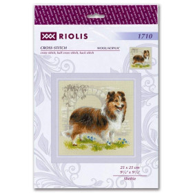 Kit de broderie Sheltie Kit de broderie Sheltie