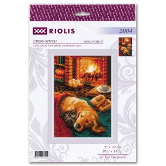 Riolis Kit de broderie Au coin du feu