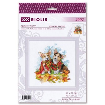 Riolis Stickset Bereit für den Herbst