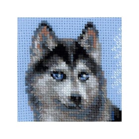 Borduurpakket Husky Borduurpakket Husky