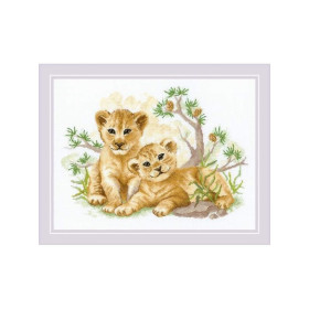 Riolis Embroidery kit Savannah Children