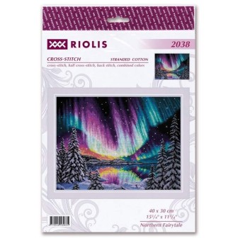Riolis Kit de broderie Conte de fées du Nord