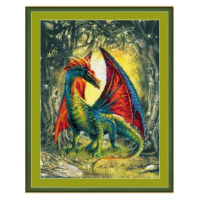 Riolis Stickset Walddrache